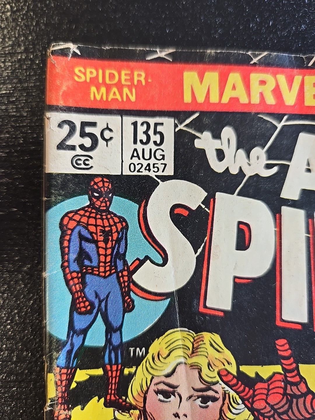 Amazing Spider-Man #135 Marvel Comics 1974 3rd Punisher - Key Comic