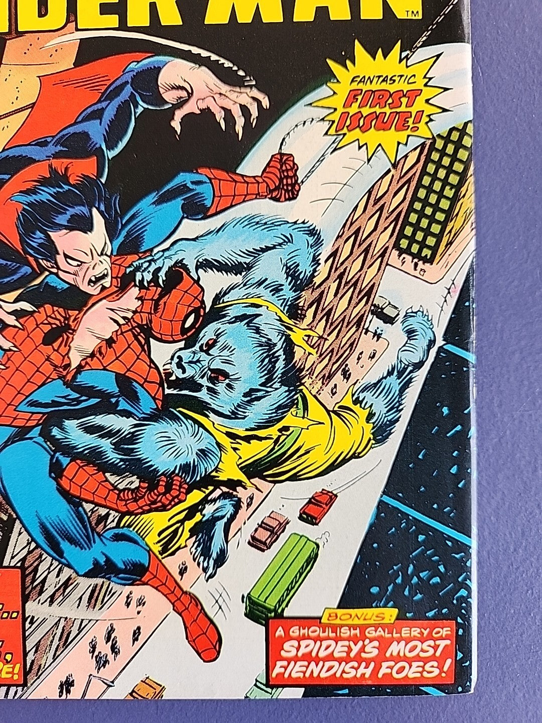 Giant-Size Super-Heroes #1 (1974) Amazing Spider-Man Morbius, Man-Wolf VF