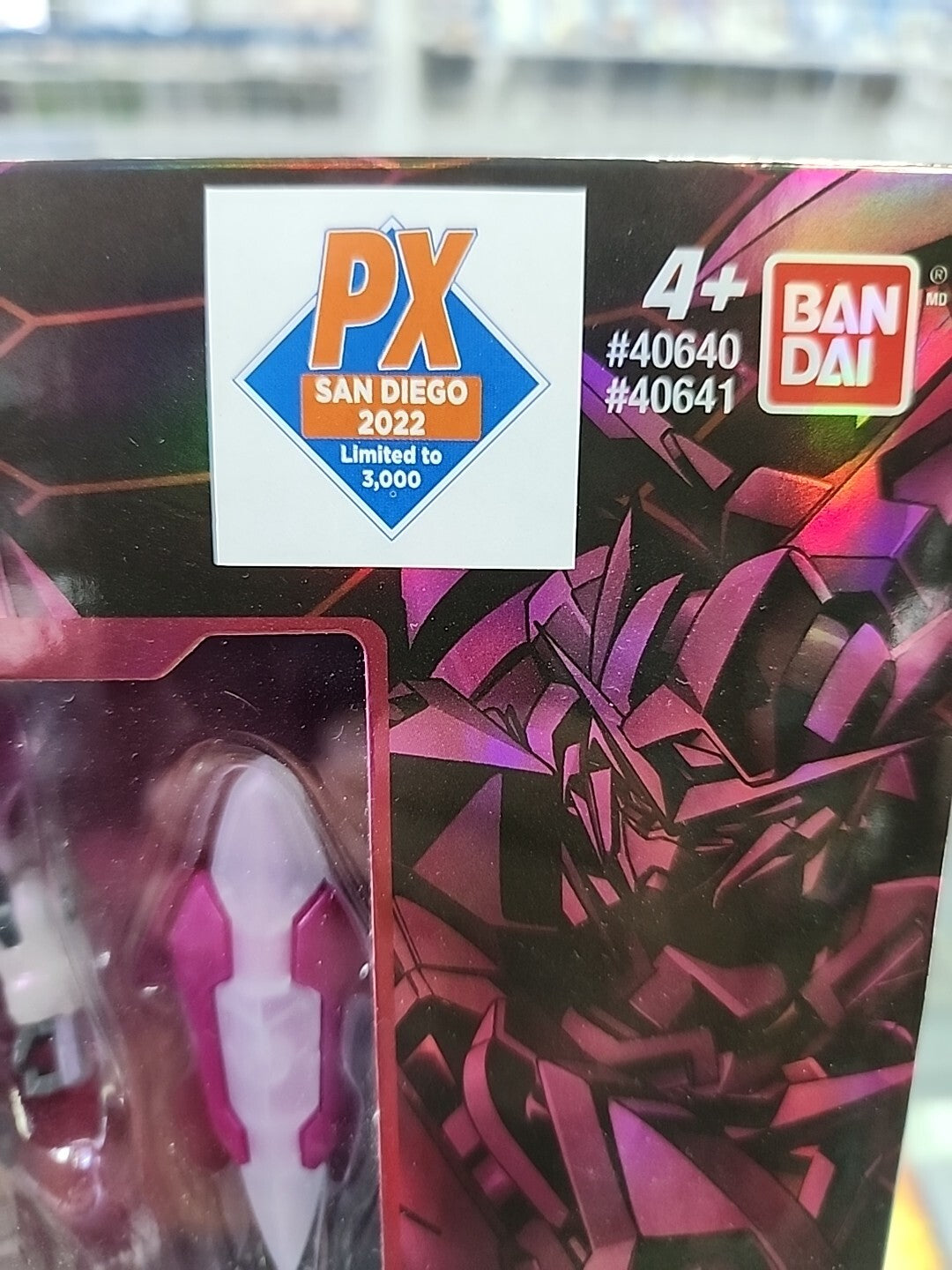 New Gundam Infinity GN-001 Exia Trans-Am Mode Action Figure SDCC 2022 Sealed New
