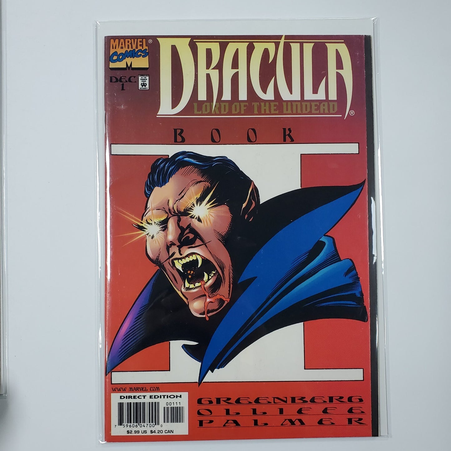 Dracula : Lord Of The Undead - #1-3 Complete Set Mcu