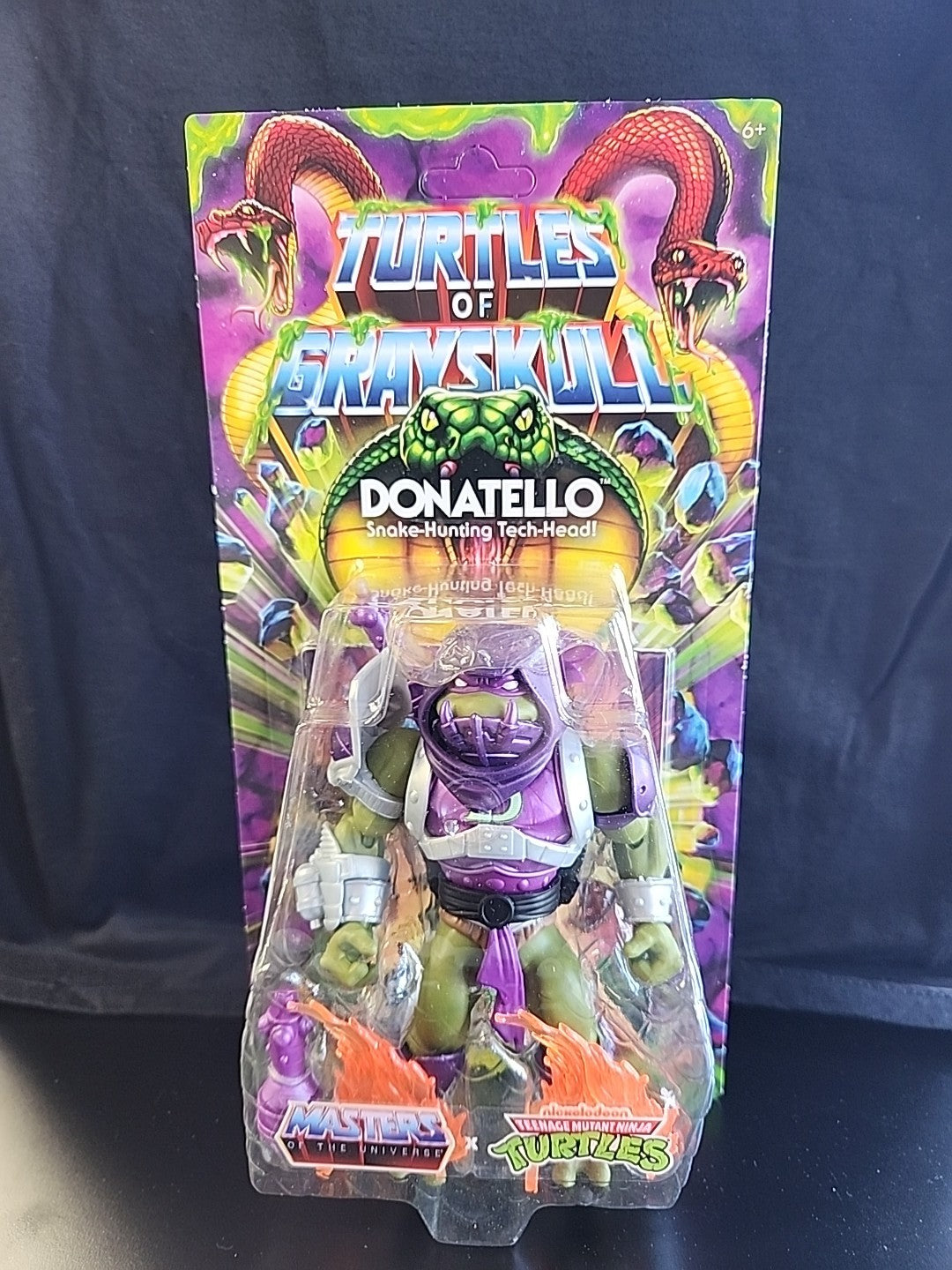Masters of the Universe Origins Turtles of Grayskull Raphael Donatelo Unpunched