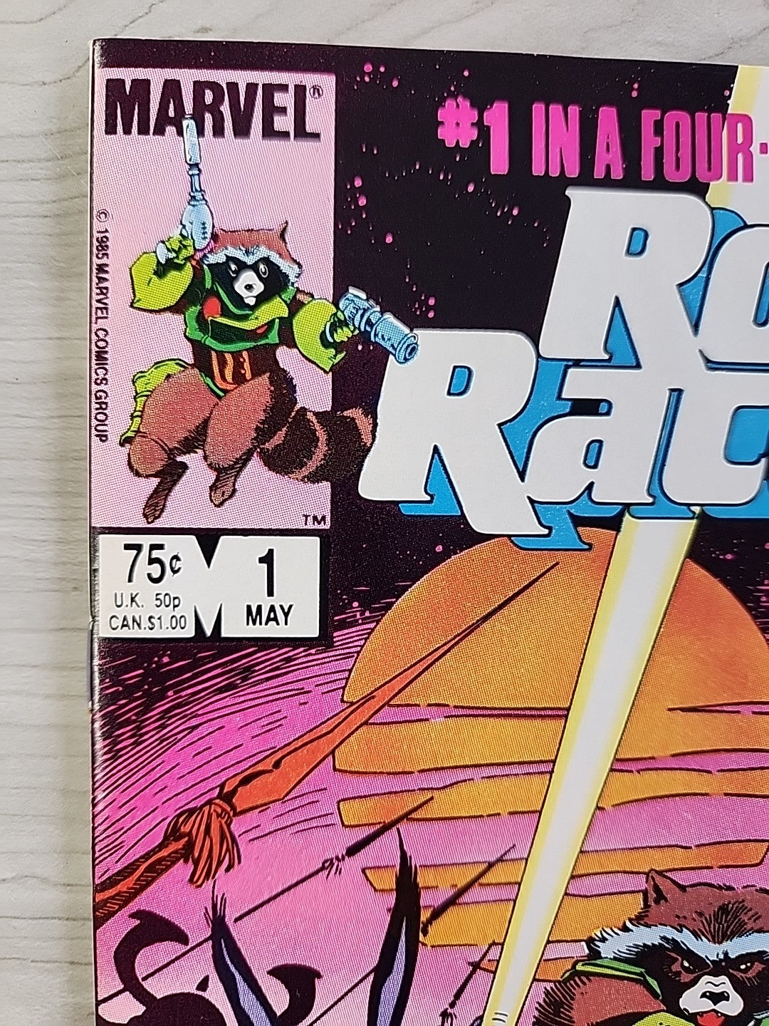 Rocket Raccoon # 1 2 3 4 1985 1st Solo Full Complete Set 1-4 VF/NM