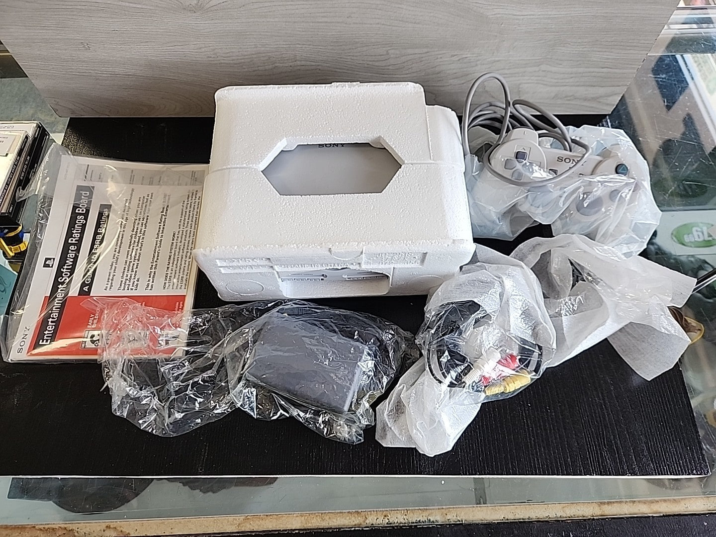 Sony PlayStation One LCD Complete (SCPH-141) Tested & Working See Pics