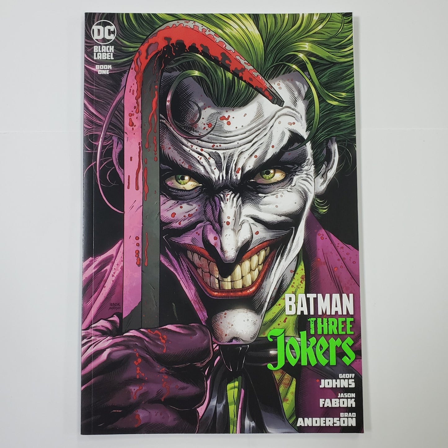 Batman Three Jokers 1-3 - 3 Variants Of #1, 2 Variants Of #2- Complete Set