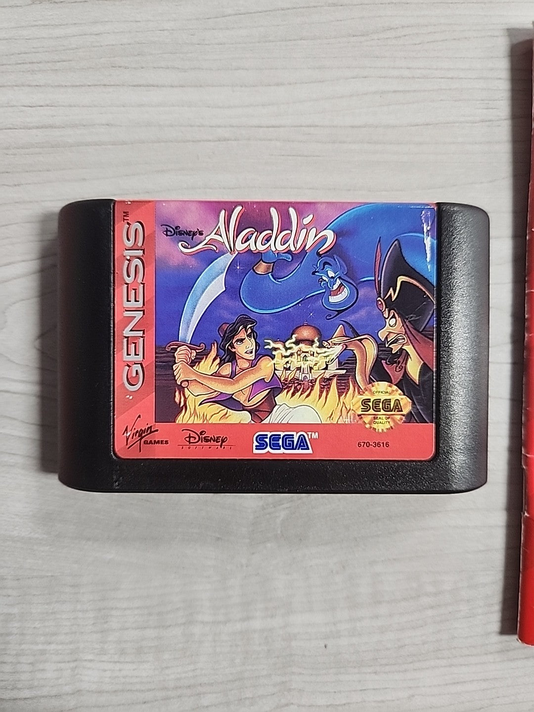 Disney's Aladdin (Sega Genesis, 1993) CIB Complete TESTED