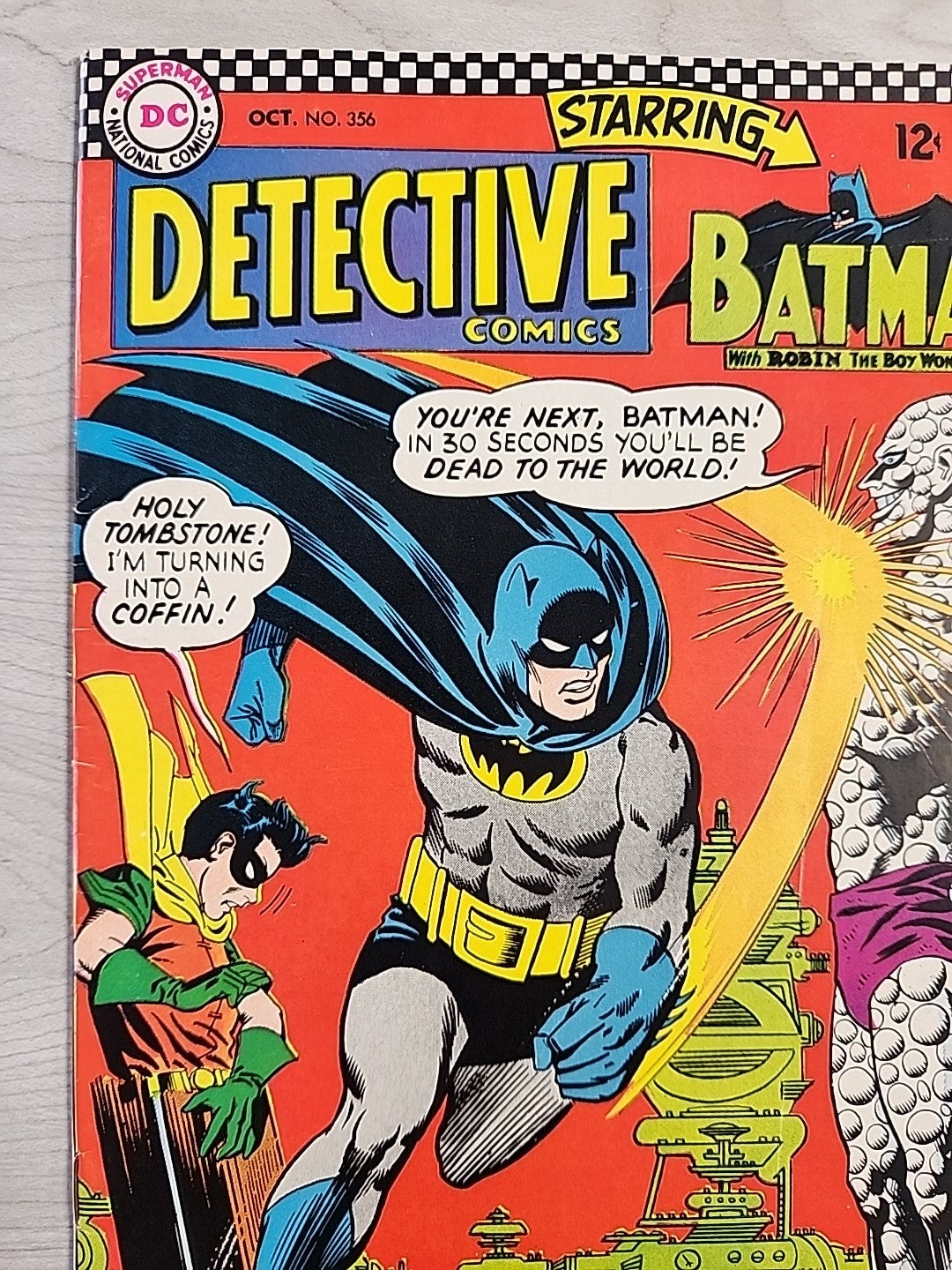 DETECTIVE COMICS 356 1966 DC COMICS 1st OUTSIDER FN/FN+ 6.0-6.5