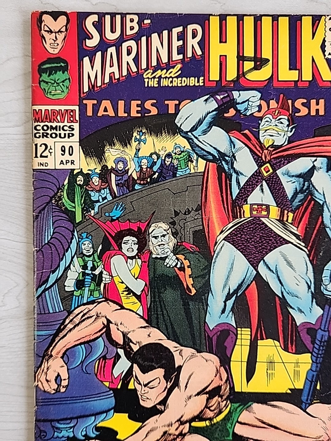 Tales to Astonish #90 VG/VG+ 4.0-4.5 1967 1st App Abomination