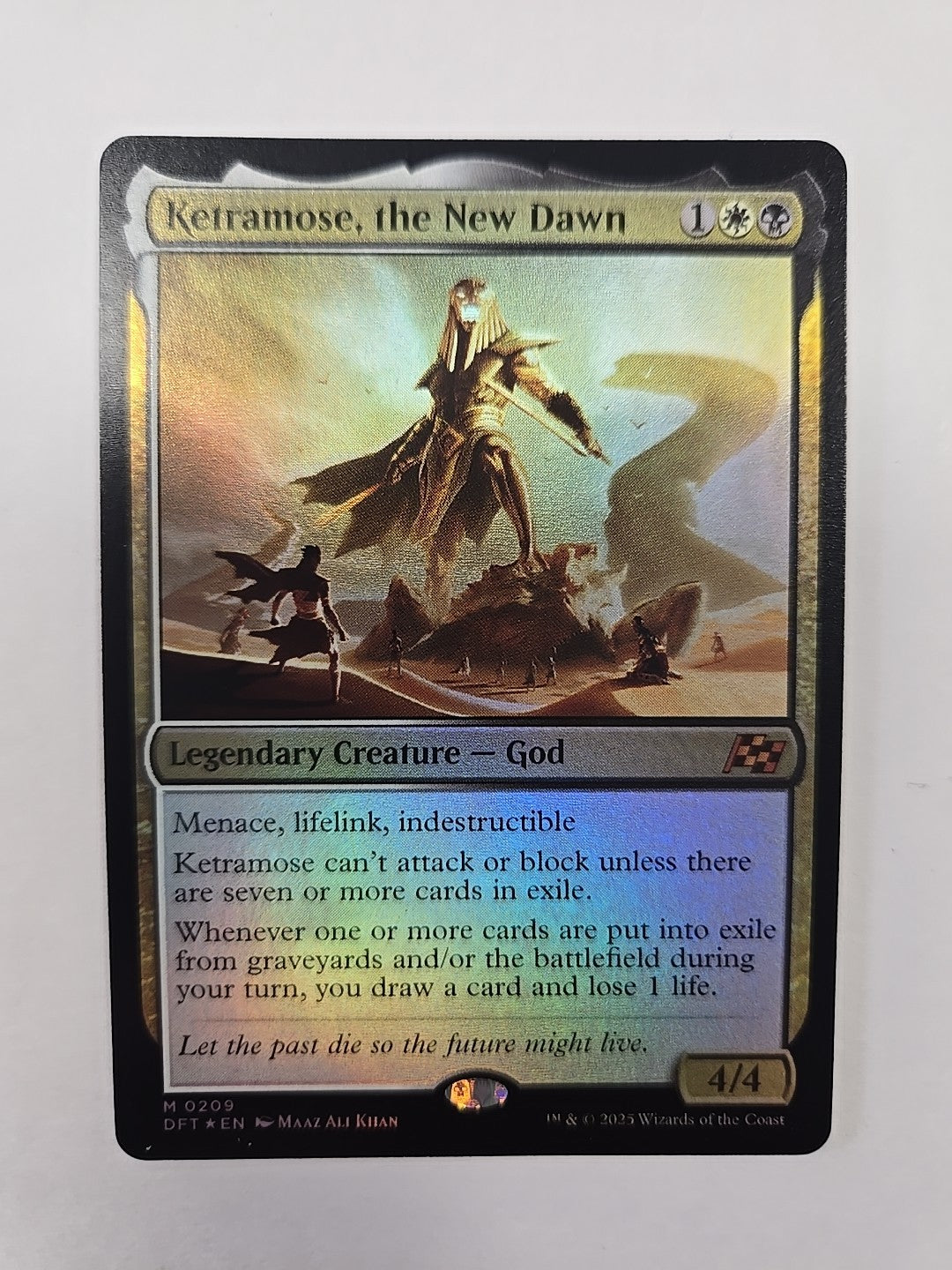 MTG Ketramose The New Dawn FOIL Aetherdrift Mythic English
