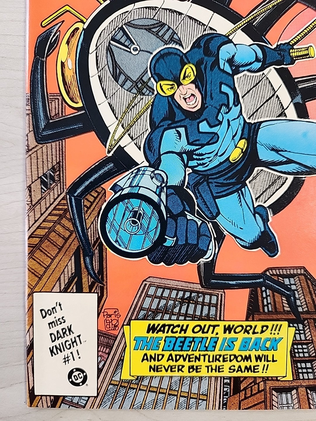 Blue Beetle Comic Book #1 1st Appearance Conrad Carapax DC June 86 NM