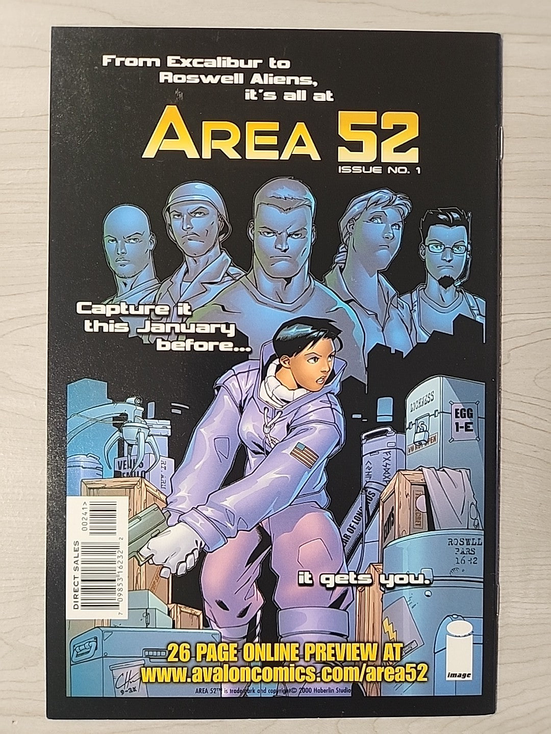 ARIA ANGELA #1 2 Image Comics Lot Of 7 Variants Tower Records Foil Chromium 2000