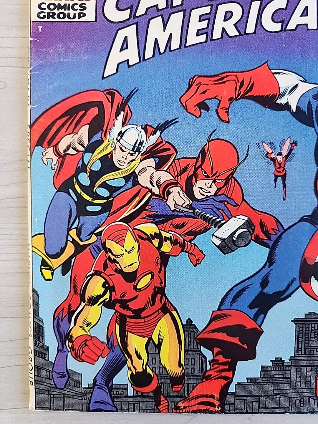Marvel King-size Special THE AVENGERS No. 3 (1969) Captain America Joins FN