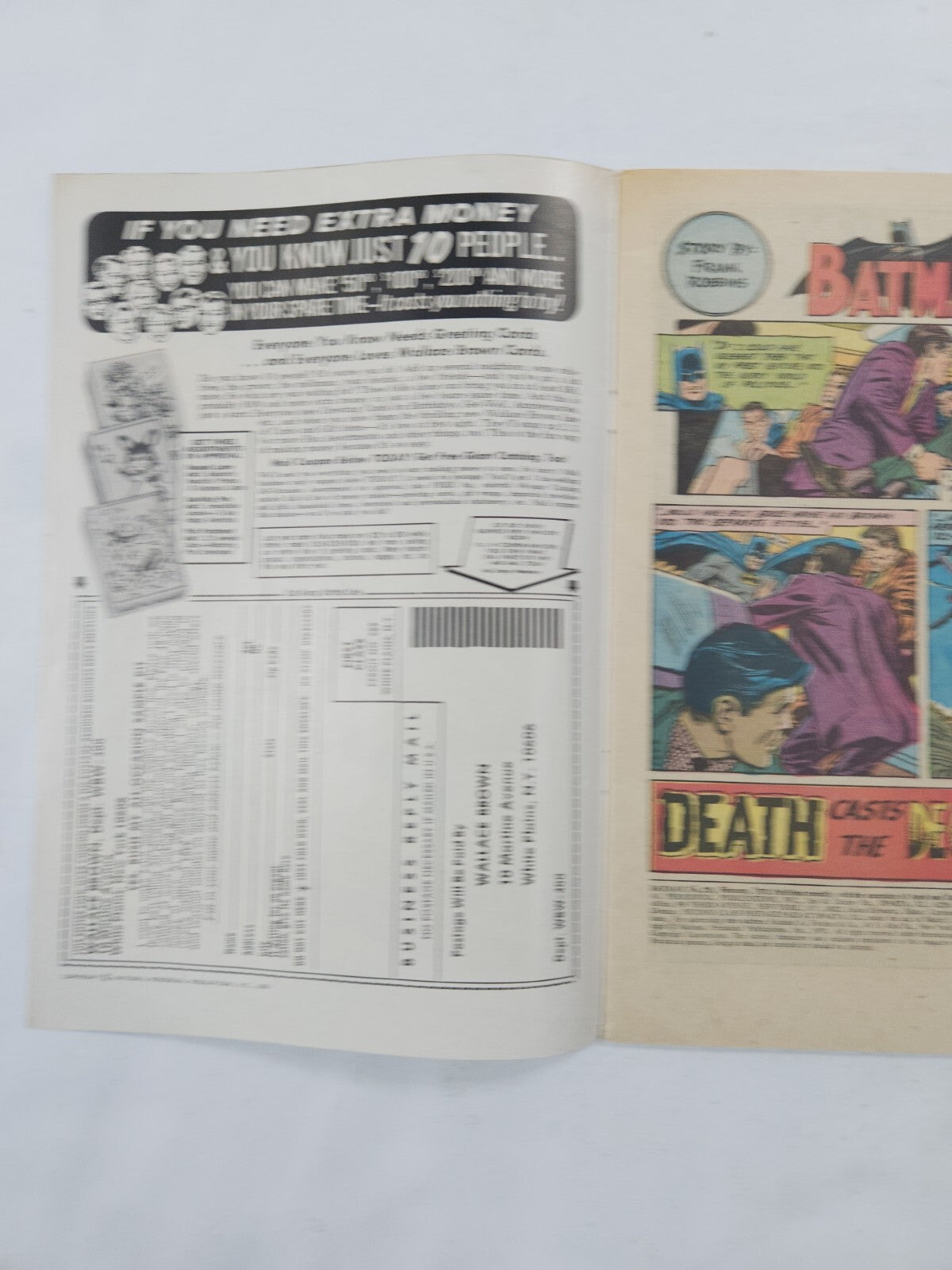 BATMAN 219 - VG/F 5.0 - COMMISSIONER GORDON - NEAL ADAMS ART (1970)