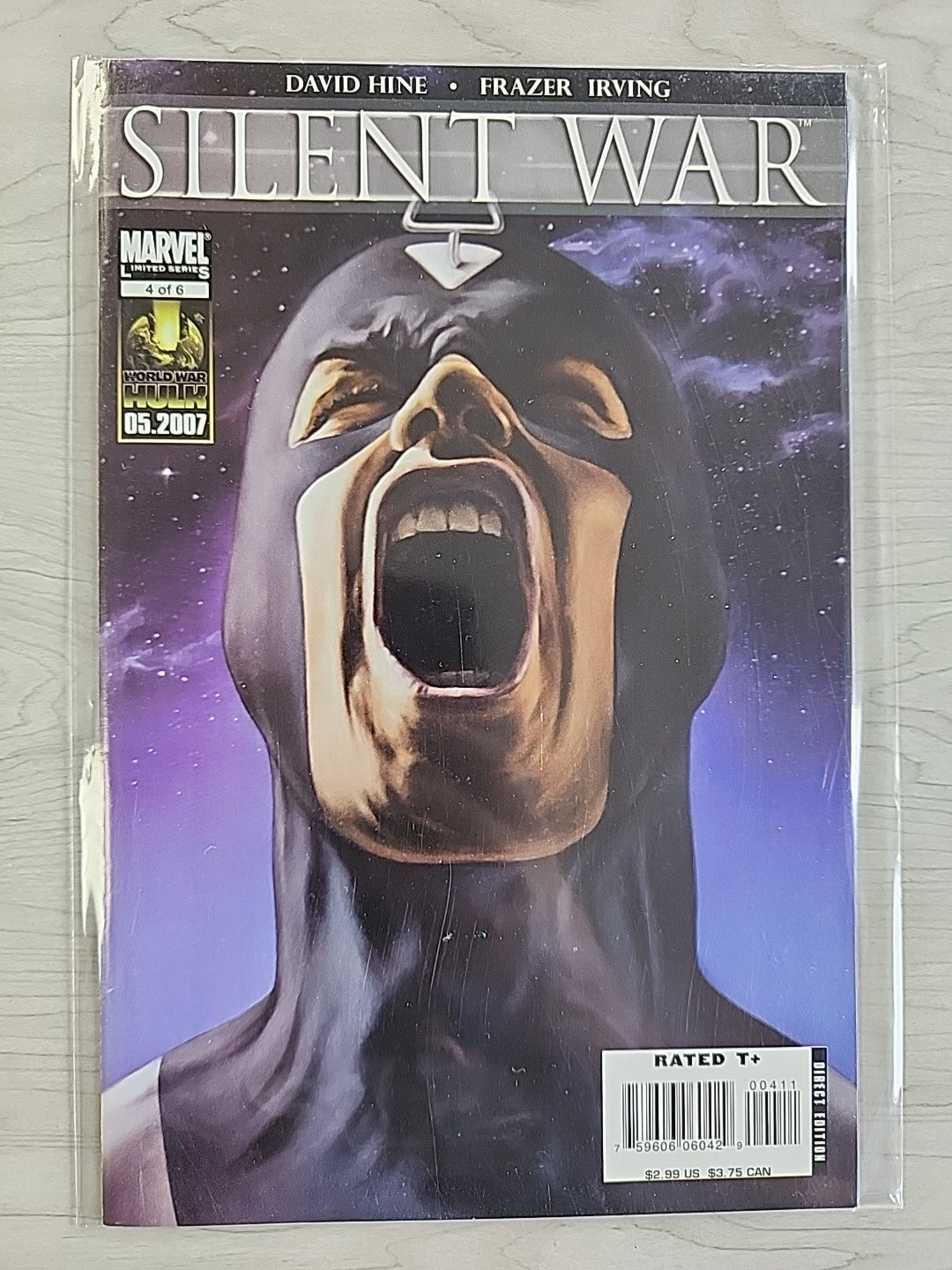 Silent War #1-6 Complete Set 1 2 3 4 5 6 Lot (2007 Marvel Comics) Black Bolt FF