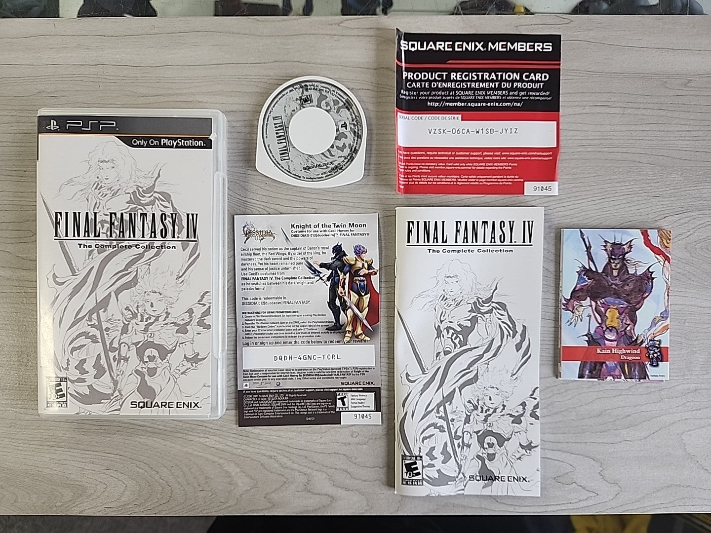 Final Fantasy IV: The Complete Collection PSP (Complete in Box)