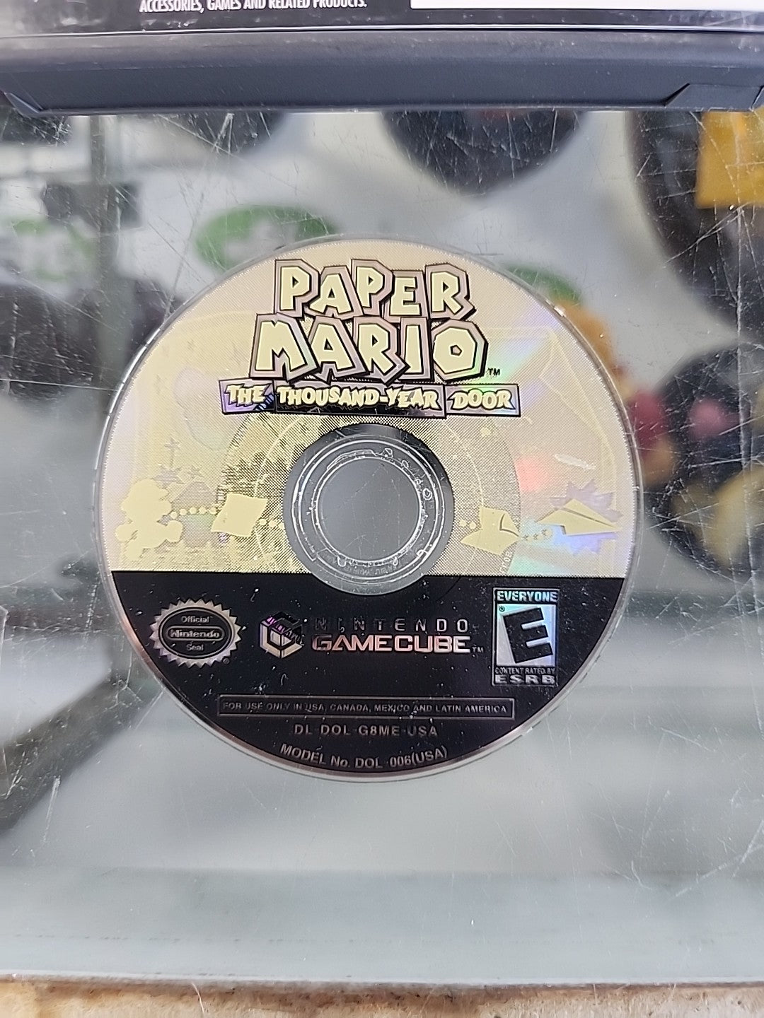 Paper Mario Thousand Year Door (Nintendo GameCube, 2004) CIB Tested Black Label