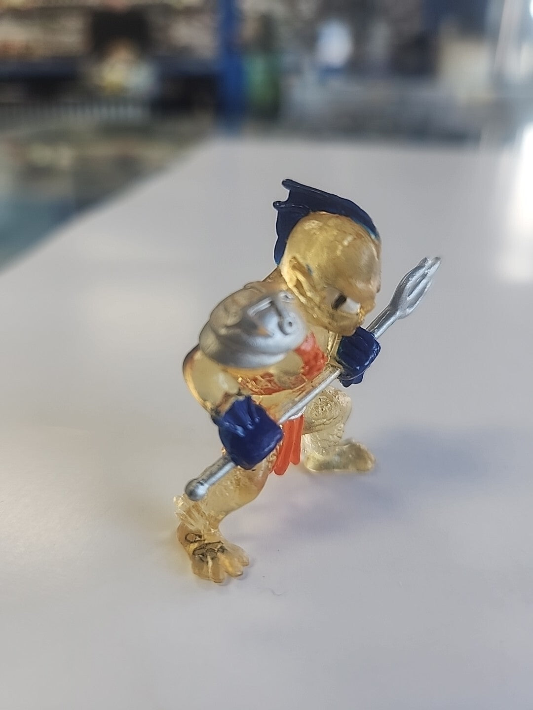 2004 Moose Fist Full Of Power #12 Aquo Crystal Version Series 1