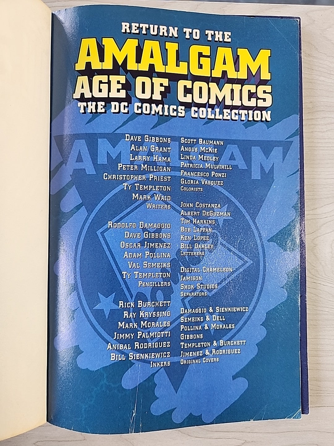 Return to the Amalgam Age of Comics The DC Comics Collection (Paperback, 1997) F