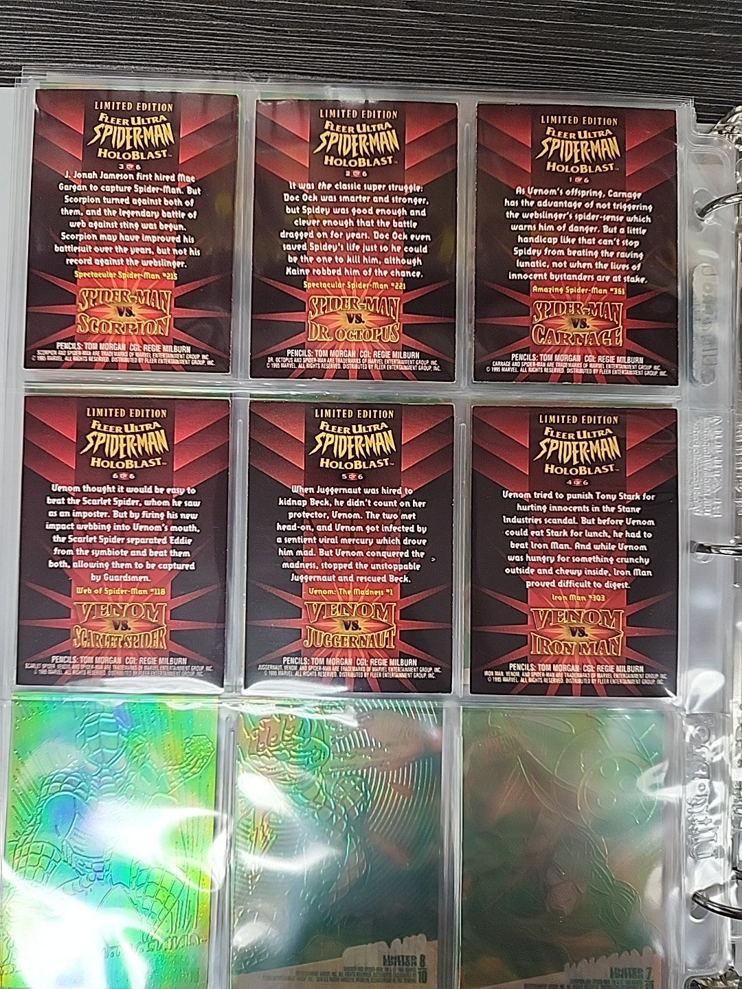 1995 Fleer Ultra Spider-Man: Complete Base Set w/ All Inserts 185 Cards