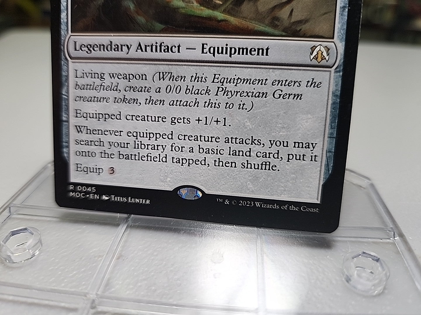 MTG Bitterthorn, Nissa's Animus MOC Rare 0045 Regular Magic The Gathering