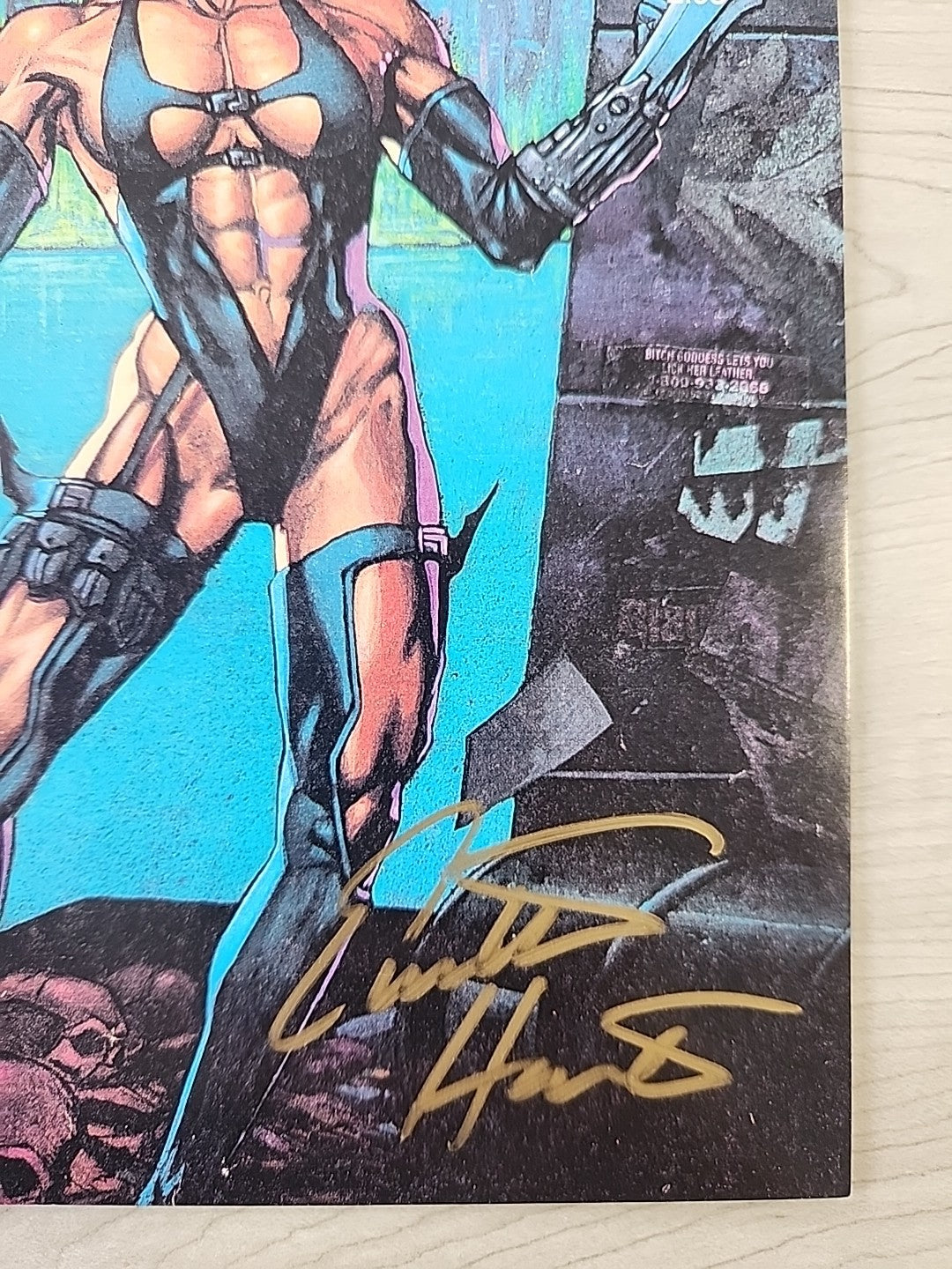 Razor Annual #1 (1993) Signed Everette Hartsoe 1st Shi