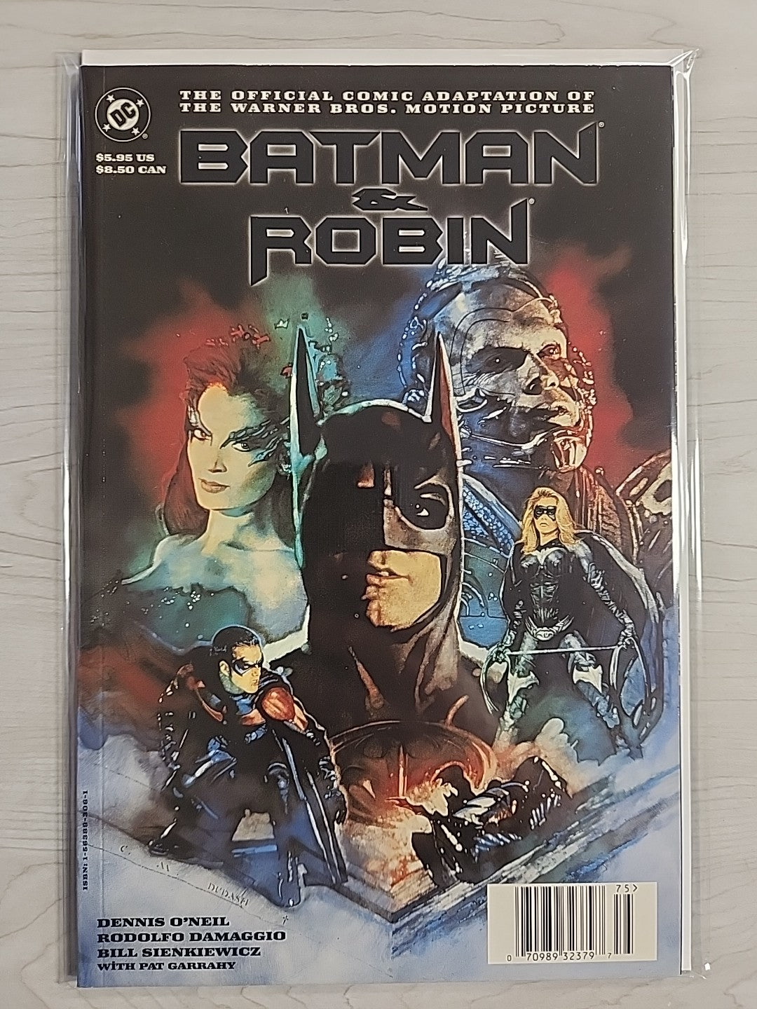 DC Comics Batman Official Comic Adaptations of 1989 Returns Forever & Robin Lot