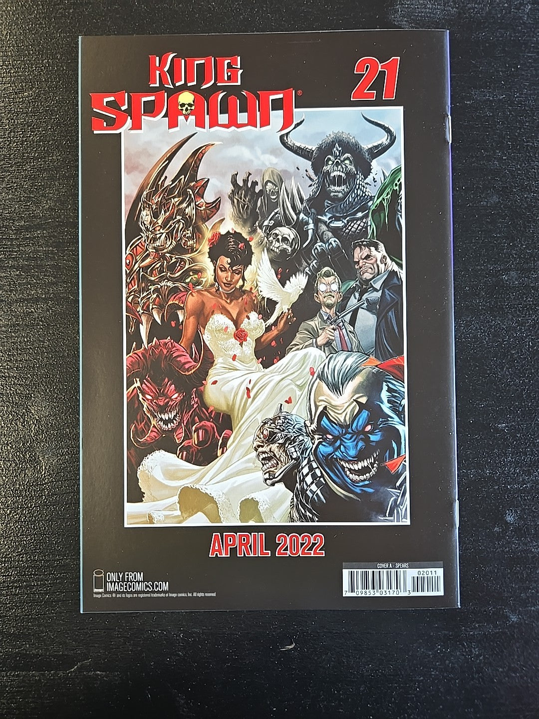 King Spawn #20 - Mark Spears Cover- Hottest Artist In Comics 🔥 🔥 🔥