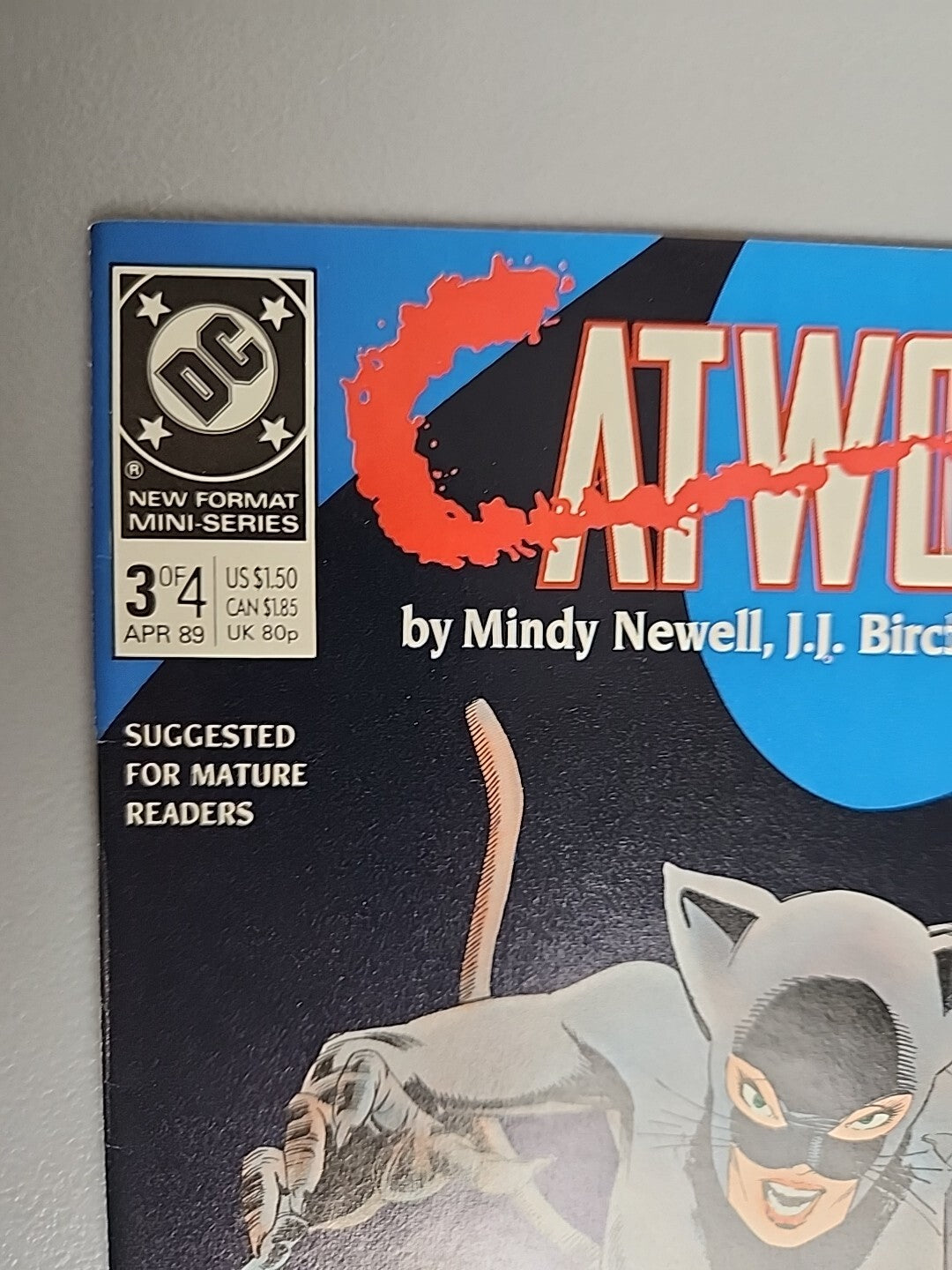 CATWOMAN #1 #2 #3 #4MINDY NEWELL 1-4 Complete Set 1989 DC Comics Batman VF
