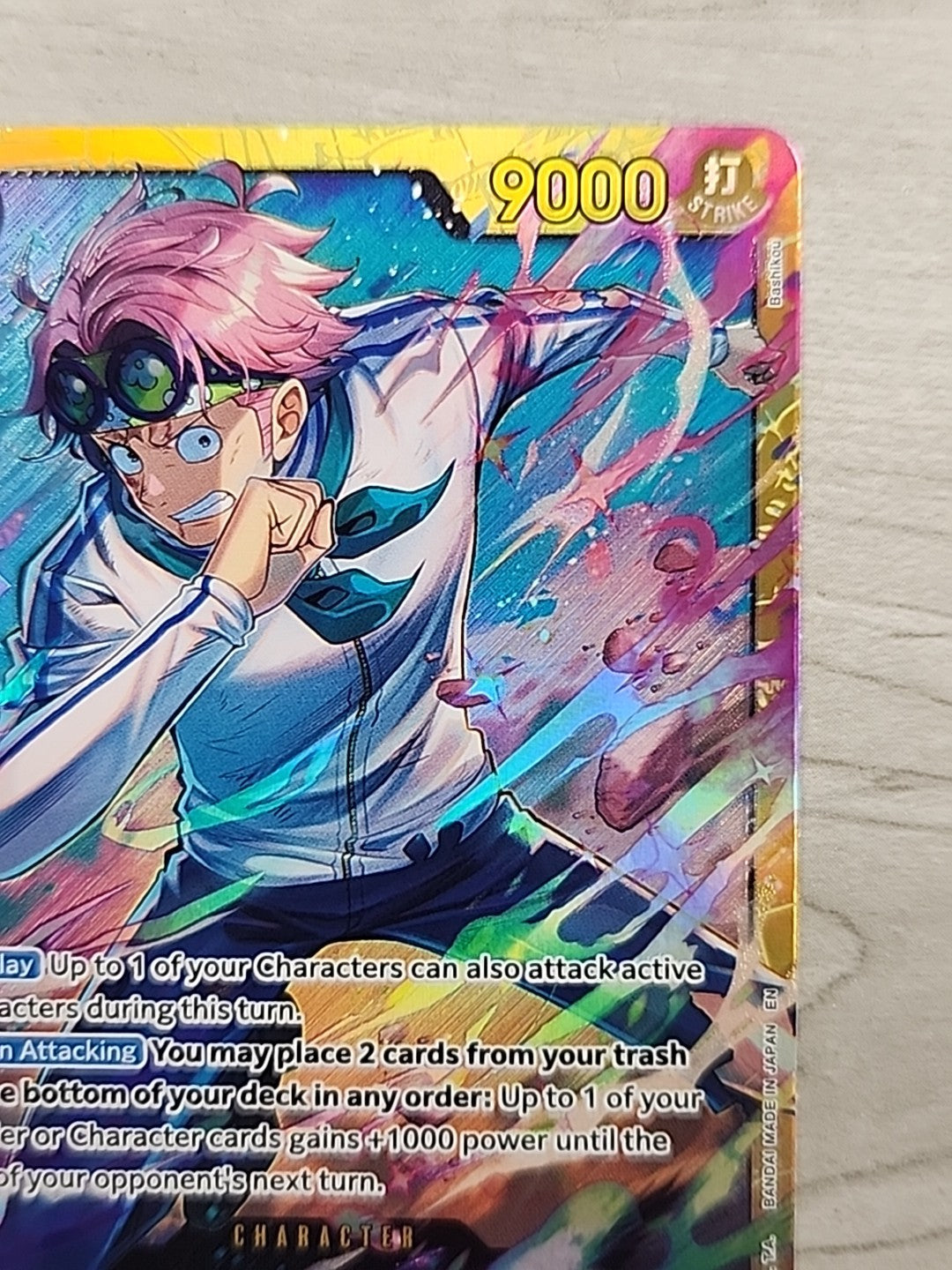 Koby OP11-119 SEC A Fist of Divine Speed ONE PIECE Card Game English
