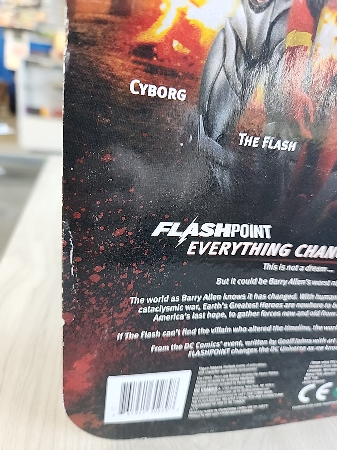 2011 SDCC DC Direct Flashpoint Zoom Convention Exclusive New in Sealed Package