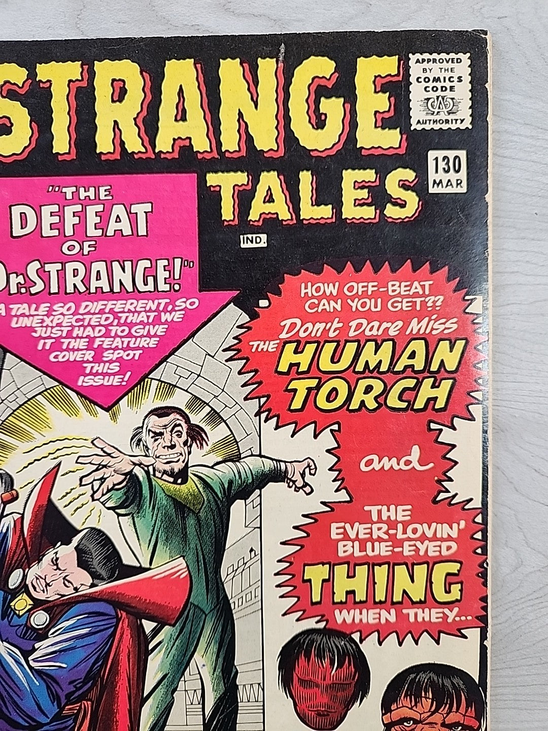 Strange Tales #130 VG/FN 5.0 Cameo by The Beatles! 1965 Jack Kirby Marvel
