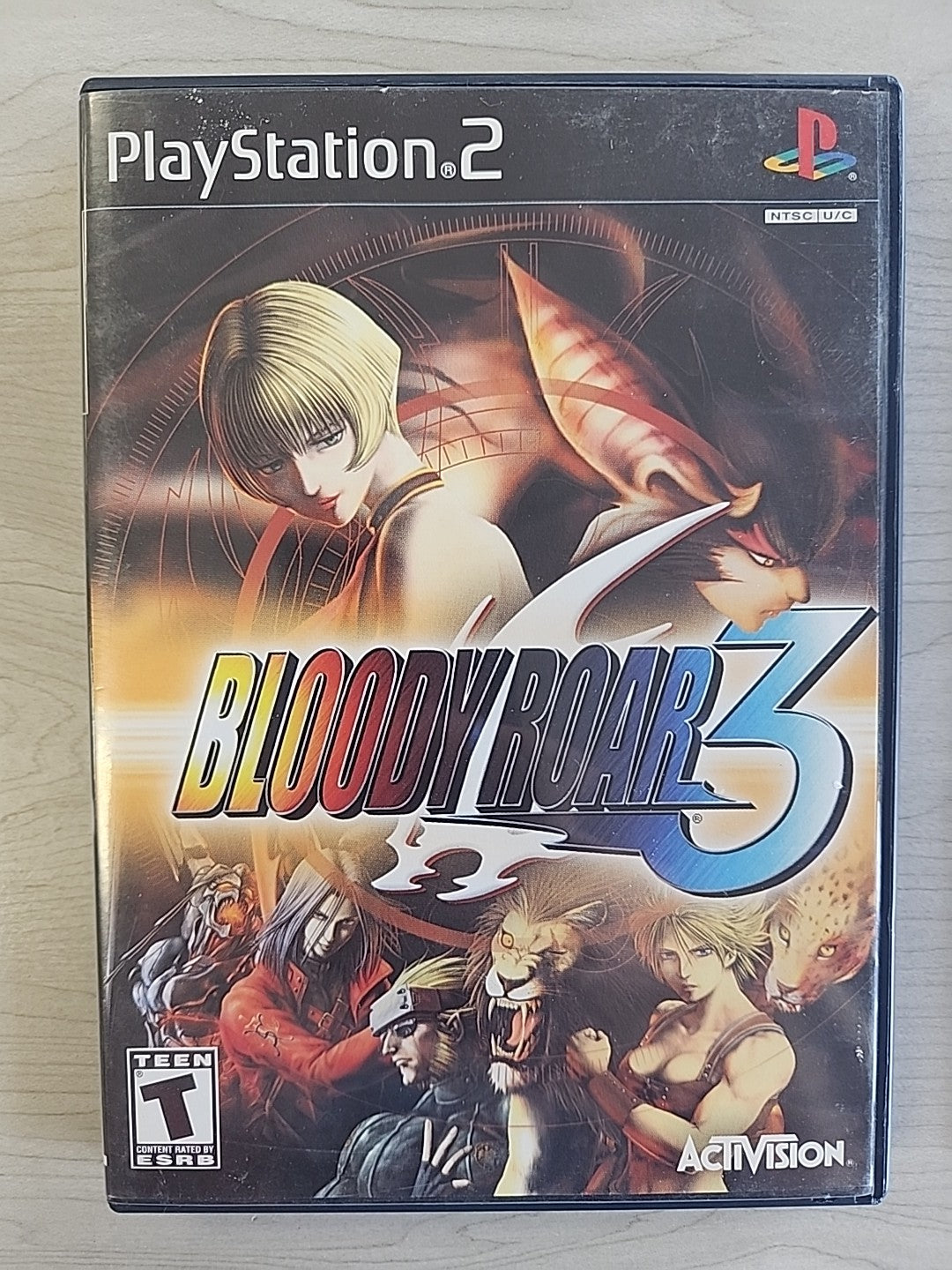 Bloody Roar 3 (Sony Playstation 2 PS2, 2001) - Complete w/ Manual - TESTED