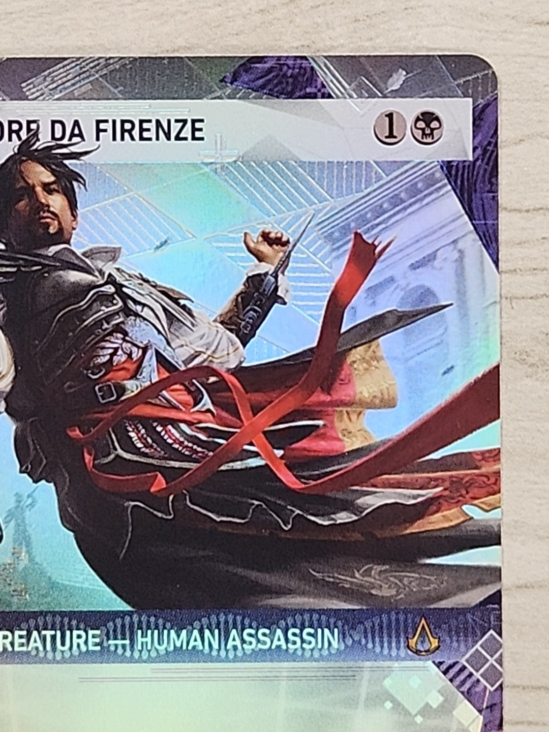 MTG Ezio Auditore da Firenze Showcase Textured Foil Assassin's Creed NM