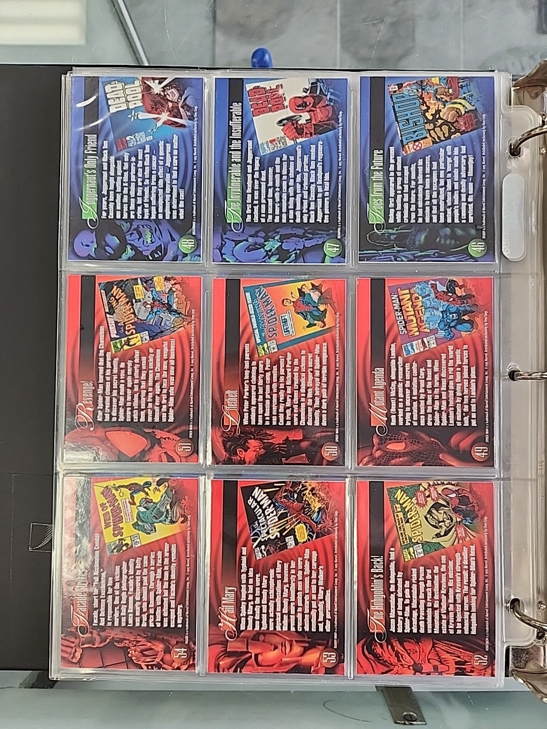 1995 Flair Marvel Annual: Complete Set /w Inserts 200 Cards NM