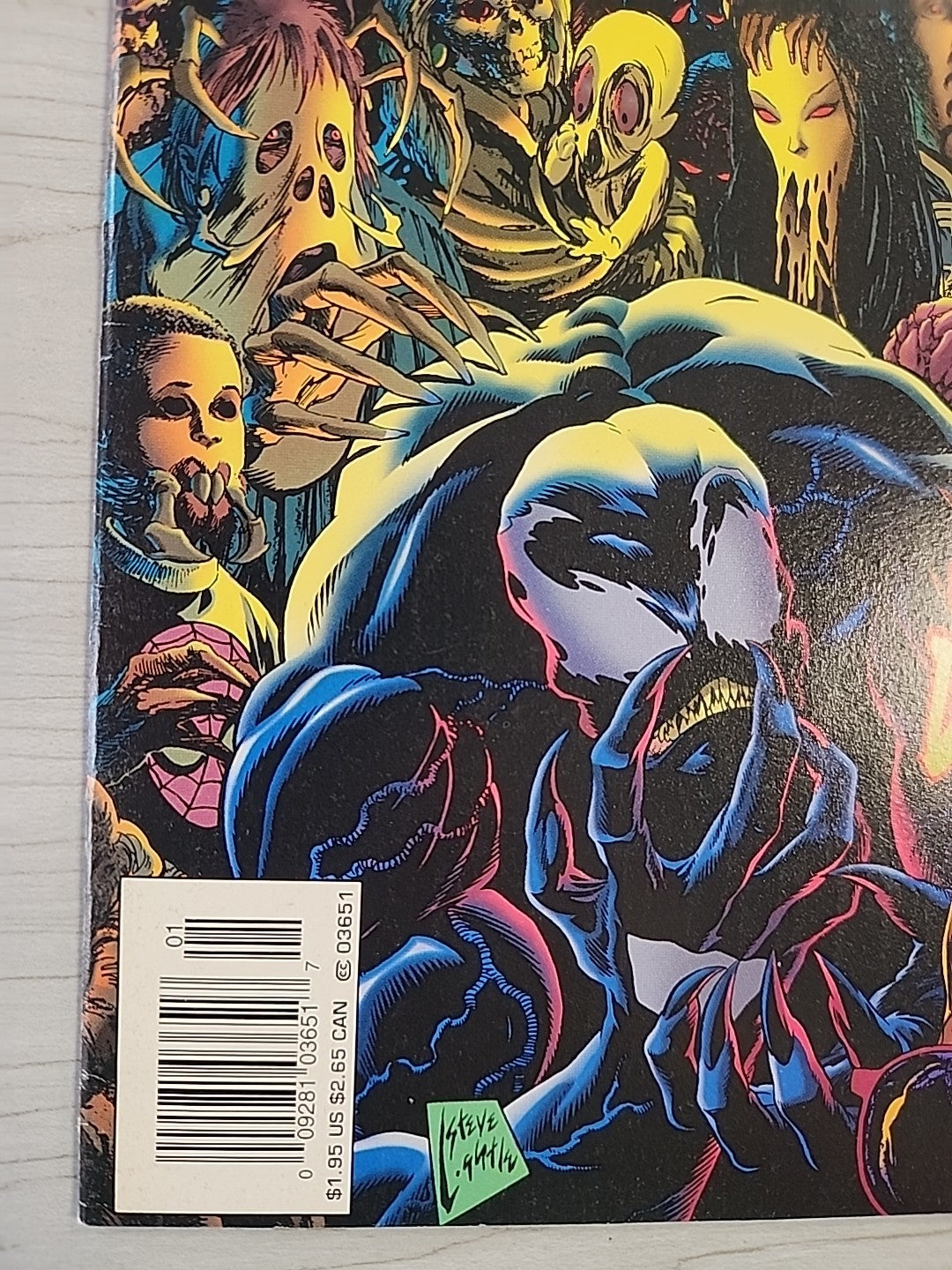 VENOM: The Hunger 1-4 Complete Run Marvel 1996 Newsstand 1 & 2 VF