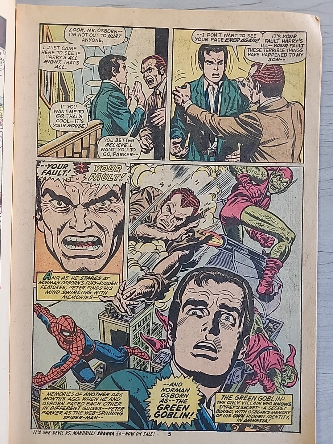 The Amazing Spider-Man #121 (1973) Death of Gwen Stacy Key Issue VG 4.0 Marvel