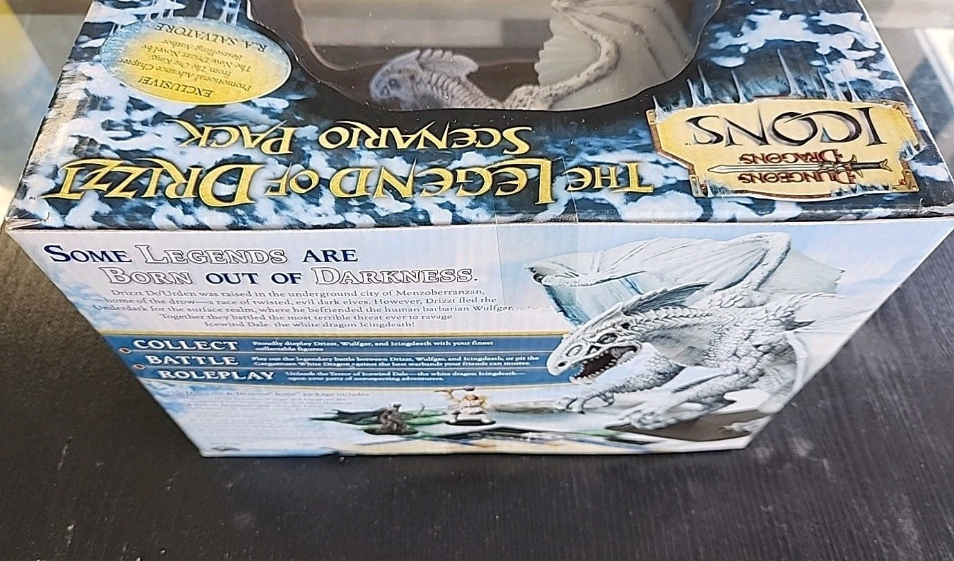 D&D ICONS THE LEGEND OF DRIZZT SCENARIO PACK Brand New *Factory Sealed*
