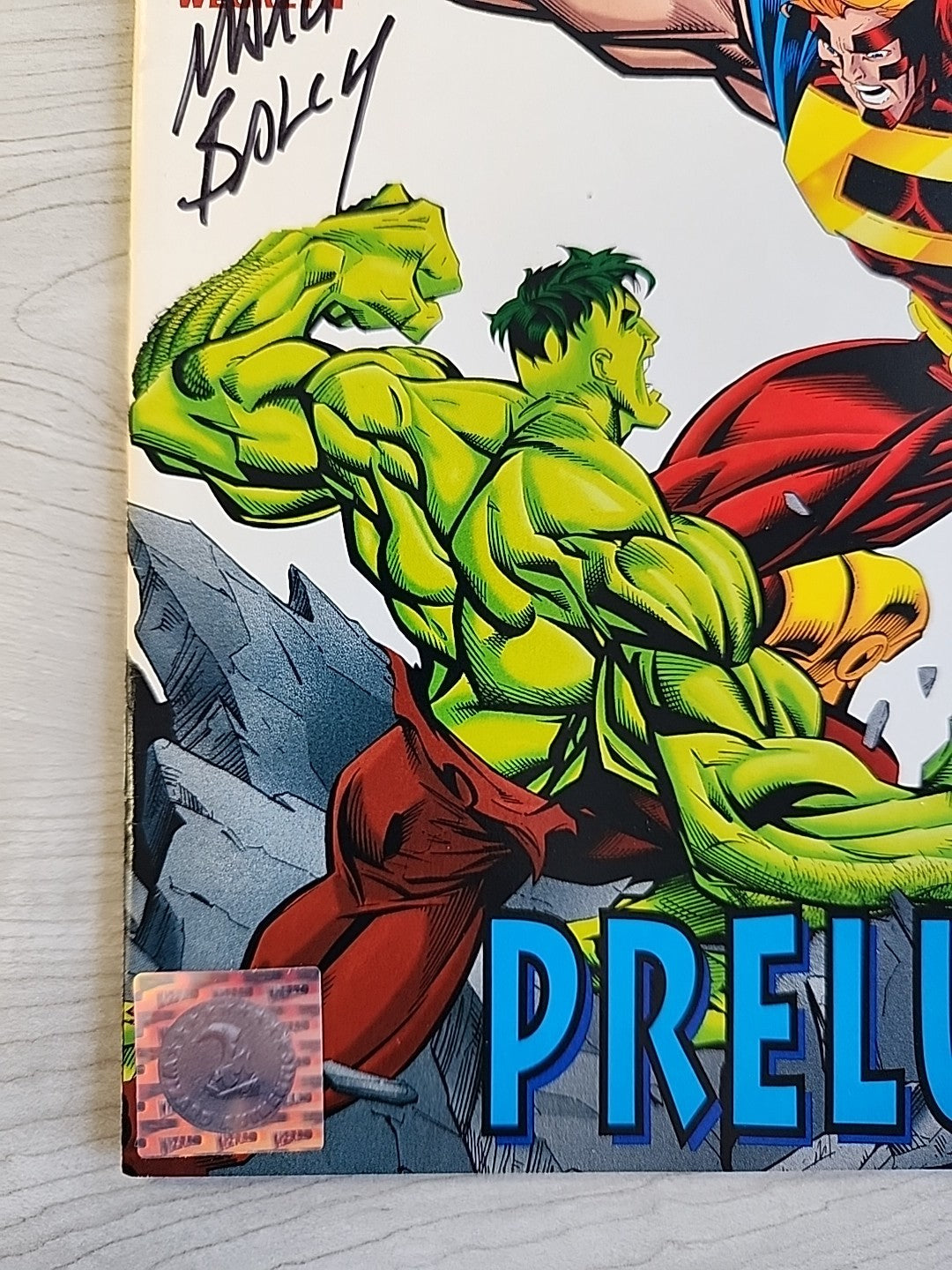 Thunderbolts Prelude #1 VF 1st App Reprints Incredible Hulk #449 American Ent Ex