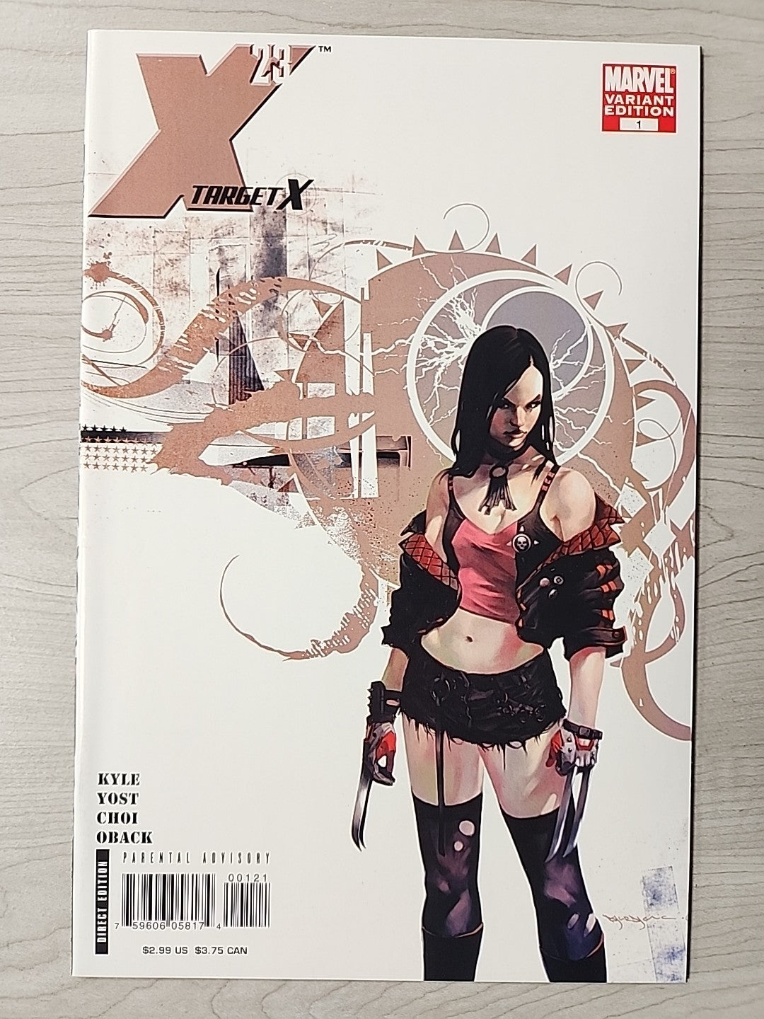 X-23 Target X #1 (2007) 1:10 Djurdjevic Variant + 2 3 4 5 6 Complete Set Run Lot