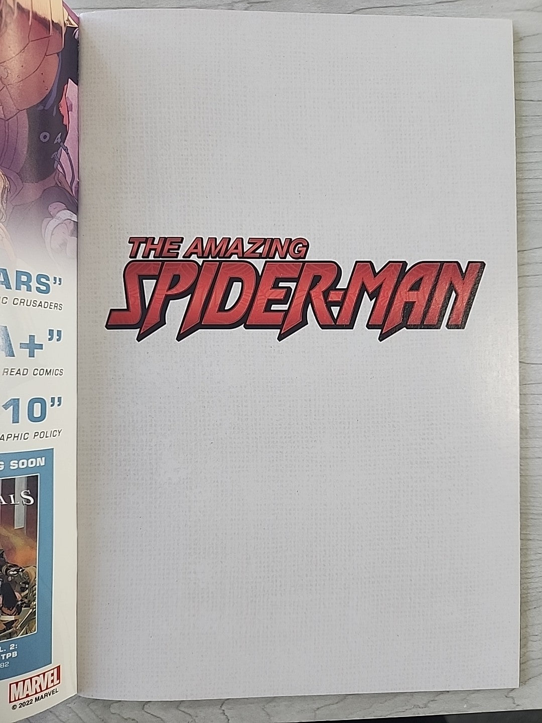 AMAZING SPIDER-MAN #93 TYLER KIRKHAM VIRGIN VARIANT 1ST CHASM MARVEL 2022 NM