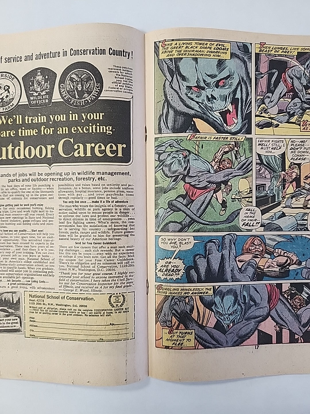 Conan the Barbarian #18 (Marvel, 1971) Gil Kane Art VG/FN