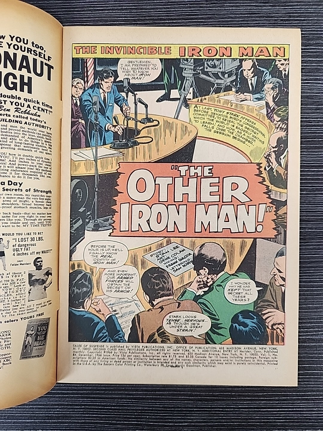 Tales Of Suspense #84 Marvel Comics (1966) 1st App Of The Super-Adaptoid FINE