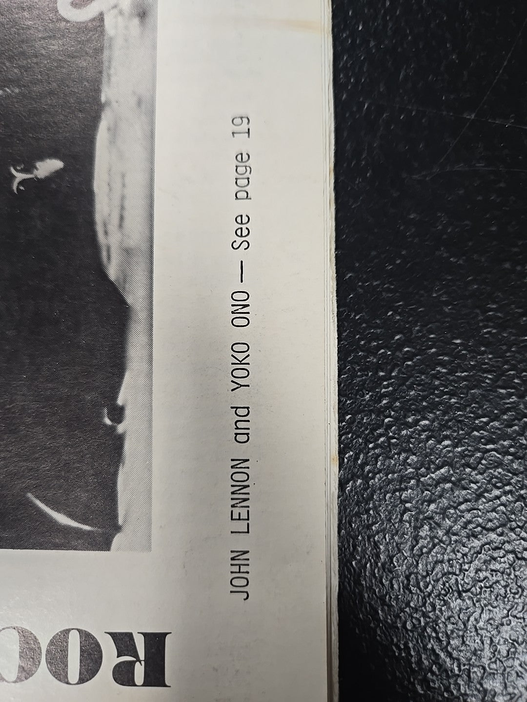 John Lennon Memorium - Rockingchair January 1981