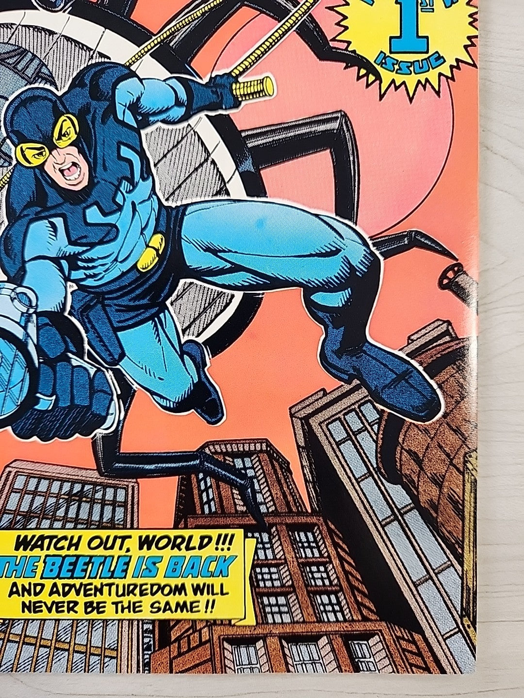 Blue Beetle Comic Book #1 1st Appearance Conrad Carapax DC June 86 NM