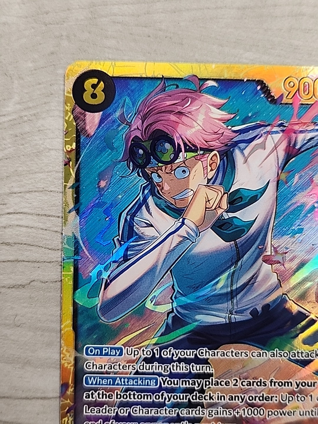 Koby OP11-119 SEC A Fist of Divine Speed ONE PIECE Card Game English