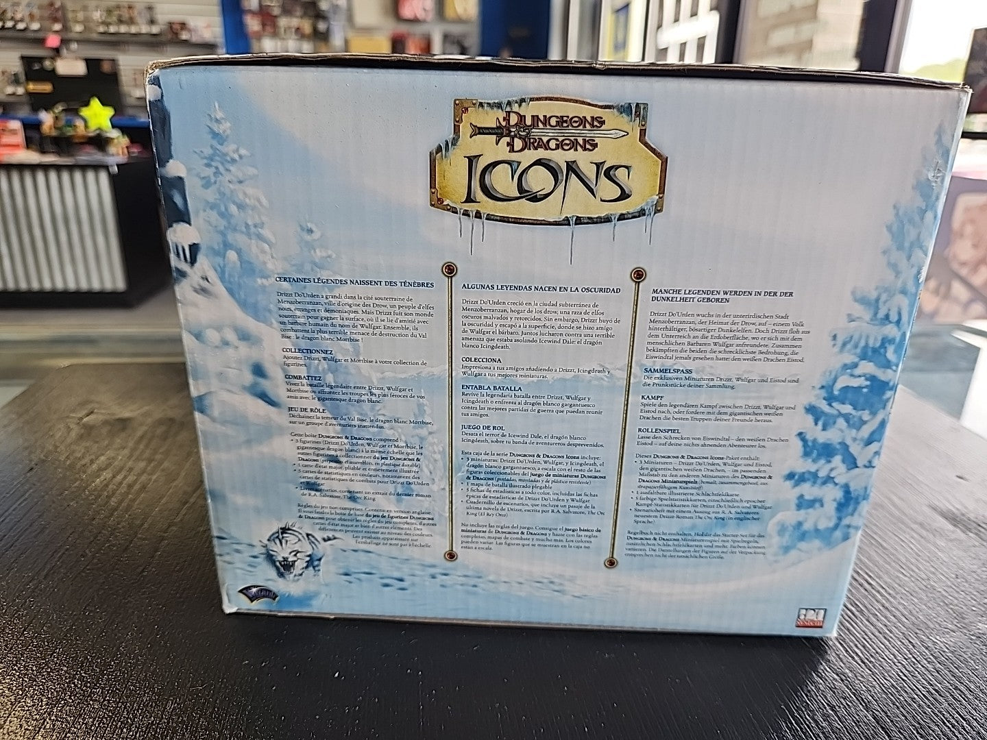 D&D ICONS THE LEGEND OF DRIZZT SCENARIO PACK Brand New *Factory Sealed*