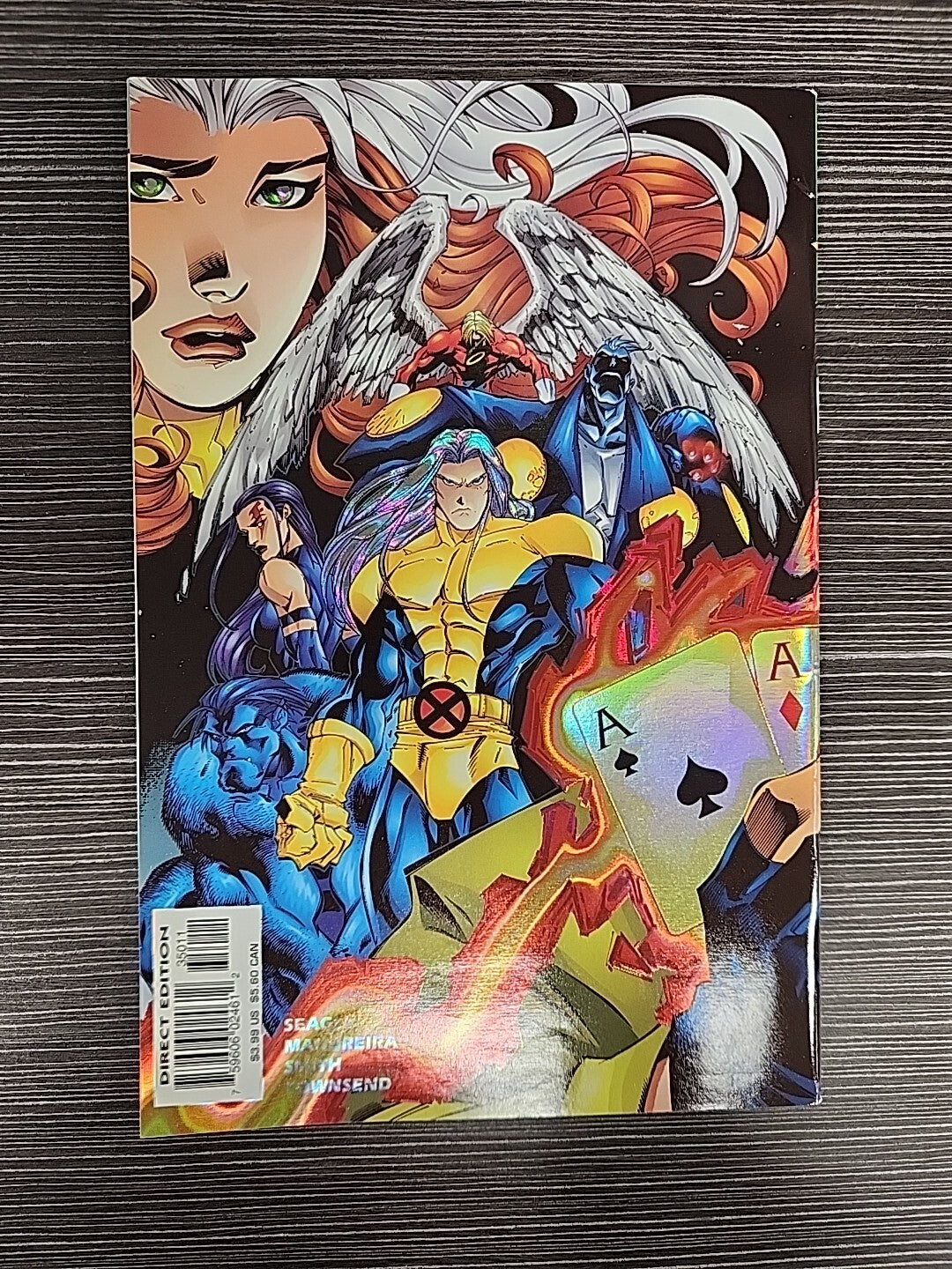 The Uncanny X-Men #350 (Marvel Comics December 1997) Foil Deluxe Edition Variant