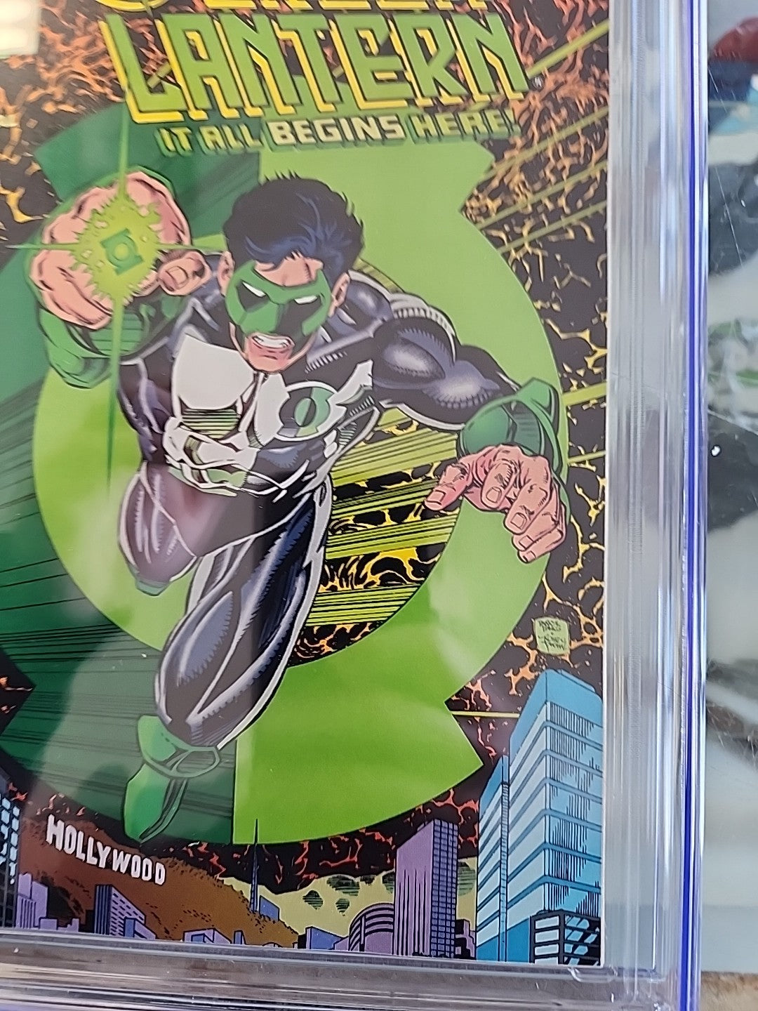 Green Lantern V3 #51 CGC 9.8 WP Newsstand 1st Kyle Rayner's New Costume