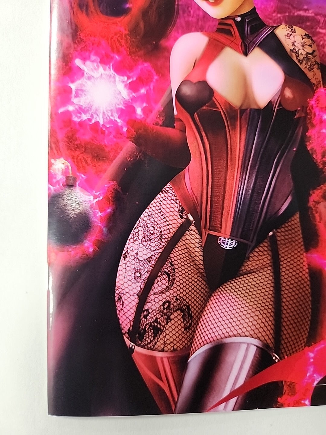 HARDLEE THINN #1 2017 Sidney Augusto Scarlet Witch LTD 21/40 NM Goblin Cards
