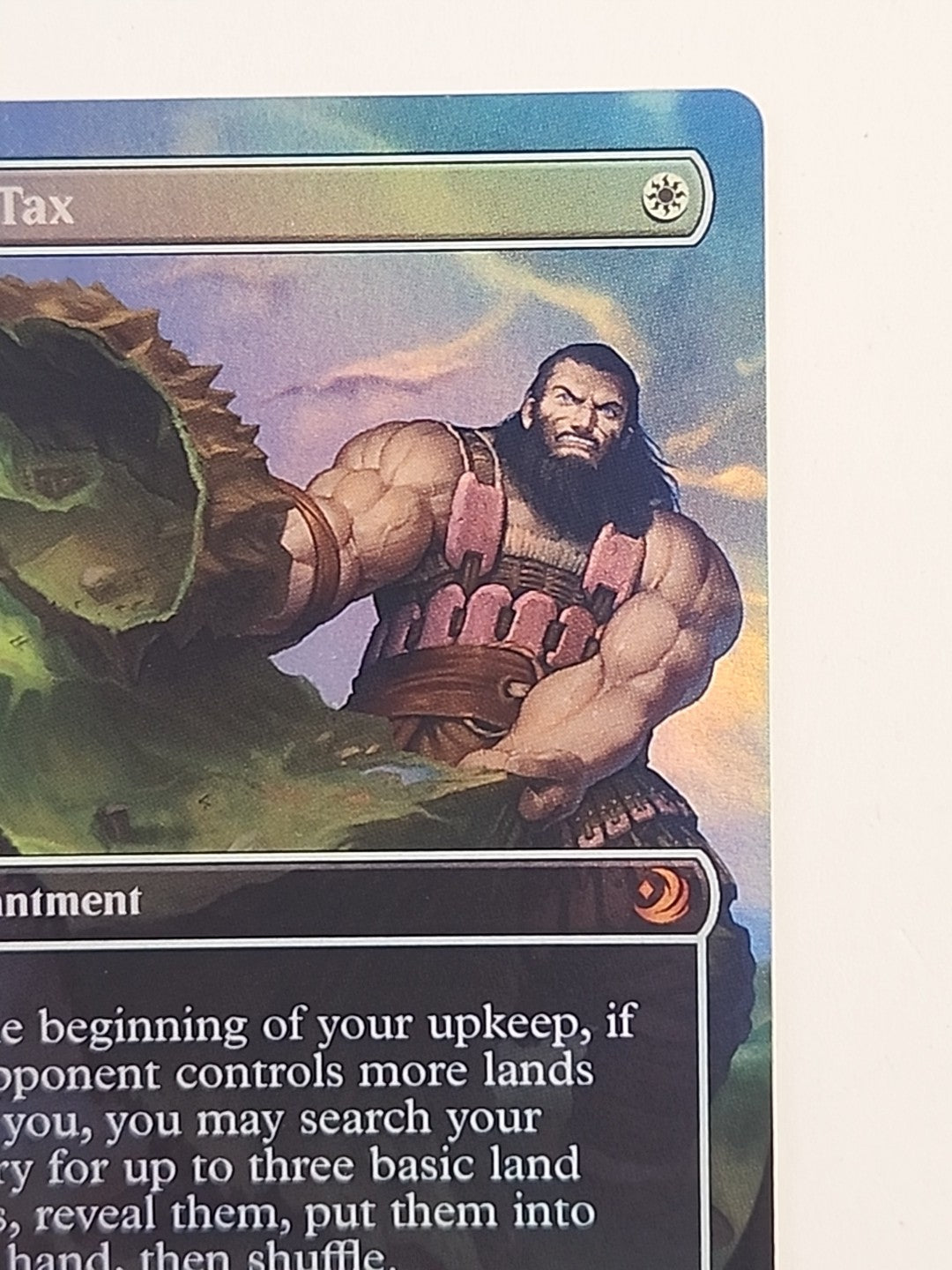 MTG Land Tax Anime Borderless 66 Wilds of Eldraine: Enchanting Tales NM