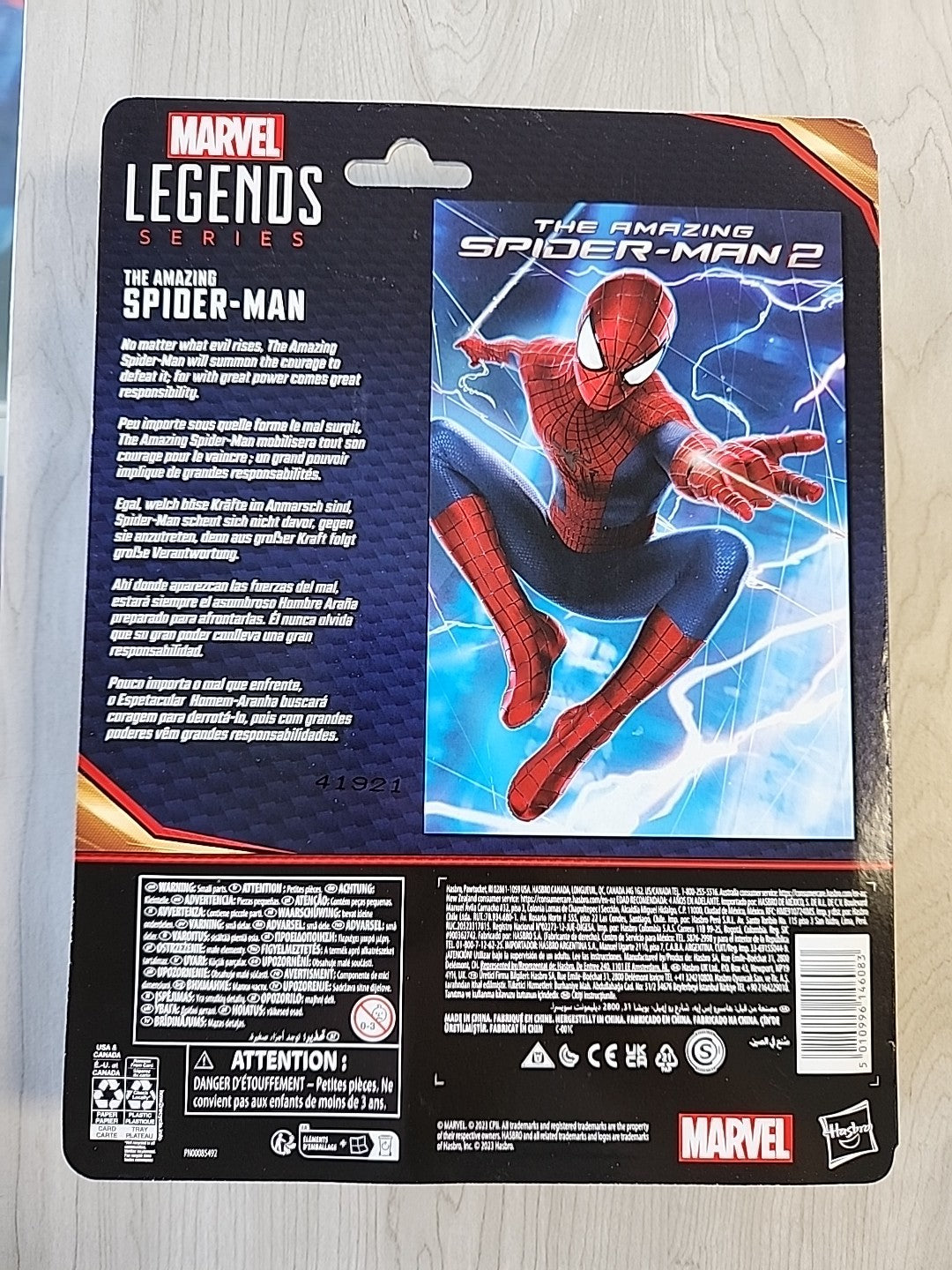 MARVEL Legends SPIDER-MAN No Way Home Set of 3: Tobey, Andrew, Tom